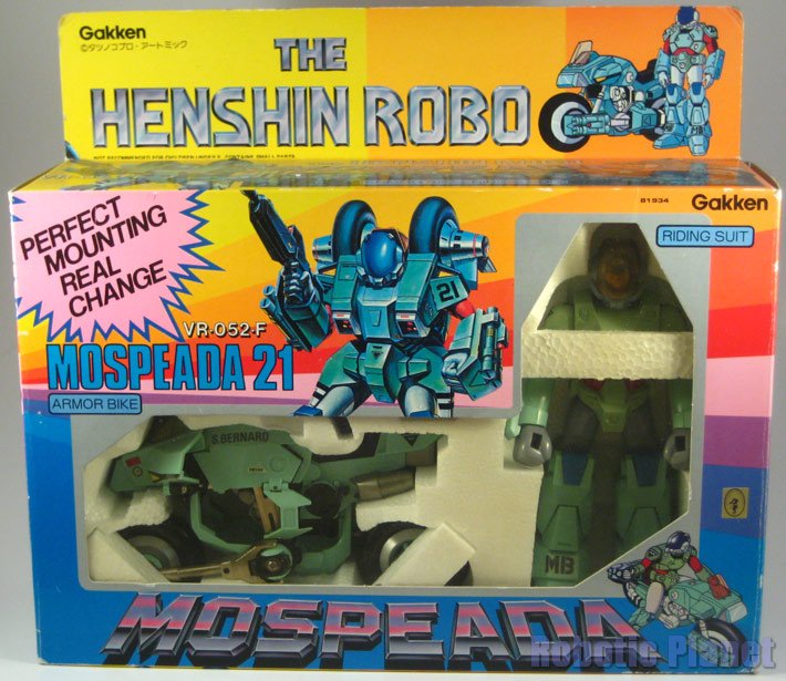 Scott Bernard Cyclone - Mospeada - Henshin Robo - 18 Scott Bernard Cyclone - Mospeada - Henshin Robo - 18